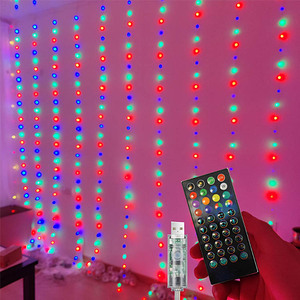 Rgb dreamcolor ứng dụng thông minh IP68 <span class=keywords><strong>LED</strong></span> Rèm chuỗi ánh sáng giáng sinh kỳ nghỉ trang trí USB chiếu sáng cho Trong nhà & outdooruse DC4.5V - Product Image 3