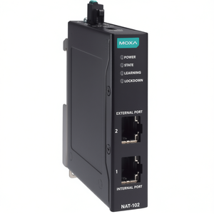 Router Seguro Moxa NAT-102, Dispositivo de Red Industrial para Empresas - Product Image 2