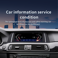 Écran multimédia de 10,25 pouces avec système d'exploitation LINUX pour BMW Série 5 F10 F11 F12, CarPlay sans fil, Android AUTO, autoradio DVD, lecteur stéréo