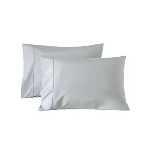 Venta al por mayor de almohadas personalizadas de calidad del hotel suave antipolvo ácaros hogar 100% almohada de relleno de poliéster almohada cómoda para dormir