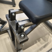 Kpeakfit Gym Plate Loaded Commercial Fitness Equipment Steel Adjustable Seated Super Horizontal Calf Machine for Exercise Legs