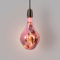 Ampoule Globe LED Giant Creative A165 Smart Dimmable AC Powered Smoky Decorative Lighting avec E26/E27 Base Corps en verre certifié CE