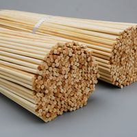 Prix d'usine, brochettes en bambou de qualité alimentaire naturelle, en vrac, multifonctionnelles, bâtonnets biodégradables, bâtonnets de barbecue portables