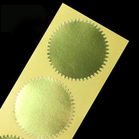 OEM Adhésif personnalisé découpé à l'emporte-pièce Jolis autocollants de logo en relief 3D feuille d'argent mat sur papier pour bureau Stylo plume doré