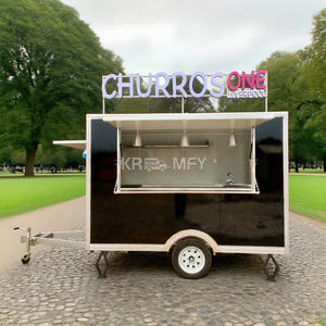 2025 Catering Concession Trailers Fully Equipped Foodtruck Fast <b>Cart</b> Coffee Ice Cream Mobile <b>Kitchen</b> Food Truck - Product Image 5