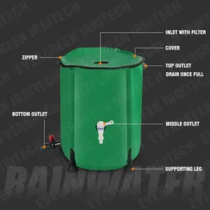 garden irrigation system rain barrel