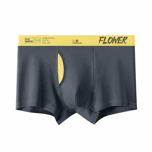Ropa interior de hombre al por mayor de fábrica, Calzoncillos Bóxer transpirables elásticos cómodos de verano para hombre - Product Image 2
