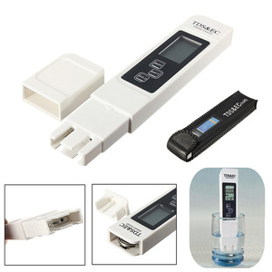 เครื่องวัดคุณภาพน้ำ TDS EC แบบดิจิตอล 0-9999ppm แบบพกพา สำหรับปลูกพืชไร้ดิน พร้อมกล่องเก็บ - Product Image 5