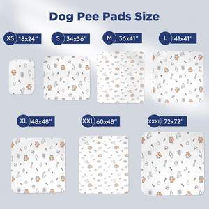 Almohadillas antideslizantes para orinar para perros 100% Almohadillas reutilizables impermeables para entrenamiento para perros - Product Image 3