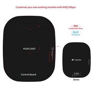 Lavadora Automática de Carga Frontal MOBORV, Mini Lavadora de Pared para Autocaravanas y RV, con Certificación CE - Product Image 2