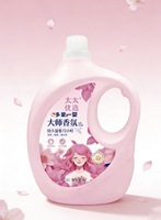 Autocollants adhésifs personnalisés pour détergent à lessive imperméable, étiquettes de bouteilles de marque privée