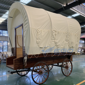 Caravana de Glamping de Lujo Moderna con Diseño 2026, Carroza de Glamping sobre Cuatro Ruedas, Carpa de Camping - Product Image 5