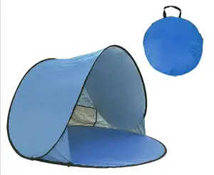 Wholesale Tent Beach 2-3 Person Stock Colors Sun Shelter To Carry Pop Up beach tent pop up fishing shelter B-HW071