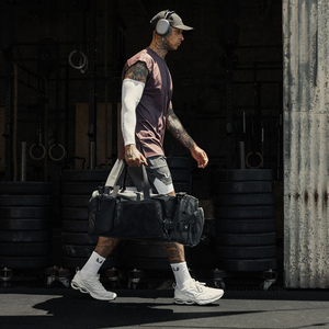 OEM Logo Large 60L 90L Moda TPU Tote <span class=keywords><strong>Duffel</strong></span> <span class=keywords><strong>Bag</strong></span> para hombres Ropa Viajes al aire libre Camping Senderismo Yoga Deportes Mochila de hombro - Product Image 6