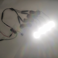 Kit d'éclairage Offre Spéciale Auto Pod 12V 1/4/6/8/12 lumières de roche LED blanches pour la conduite de voiture et la décoration pour la rénovation
