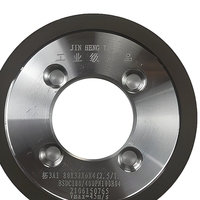 Meule diamantée et CBN 3A1 80X32X6X4, 32 trous, 240 # , 320 # , 400 #   Grains abrasifs pour la réparation des angles latéraux et des dents des lames de scie en carbure