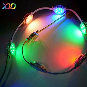 Xqd nhà máy tùy chỉnh <span class=keywords><strong>DMX512</strong></span> ws2811 RGB <span class=keywords><strong>LED</strong></span> <span class=keywords><strong>Pixel</strong></span> mô-đun IP67 ngoài trời không thấm nước Turbo đèn với PC cơ thể rực rỡ RGBW điểm ánh sáng - Product Image 3