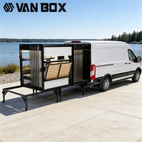 Boîte modulaire Van Camper Vanbox pour fourgonnette, boîte de camping intégrée, module de conversion compact pour camping-car