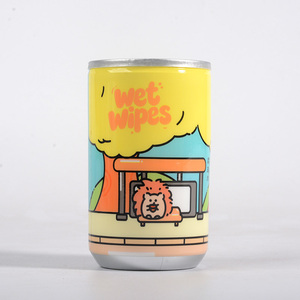 Lenços Umedecidos <span class=keywords><strong>Mini</strong></span> em Lata de Qualidade para Atacado, 30 Unidades, em Tecido Não Tecido, Ecológicos - Product Image 4