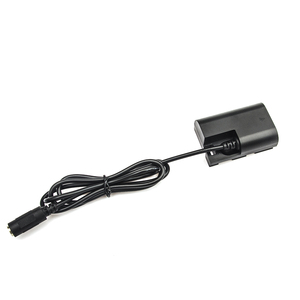Batterie factice femelle LP-E6 DR E6 5521 avec coupleur CC pour Canon EOS 5D2 5D3 <span class=keywords><strong>5D4</strong></span> 6D <span class=keywords><strong>6D2</strong></span> 60D 7D 7D2 70D 80D 90D 5DSR R R5 R6 - Product Image 5