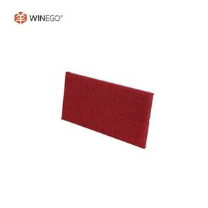 Panel de pared acústico de tela hidrofobicidad WINEGO, paneles de insonorización de pared con clasificación NRC, panel de lana acústica para gimnasio - Product Image 6