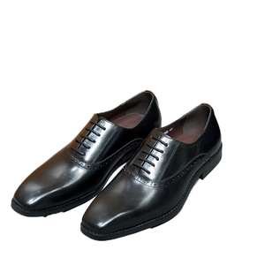 Zapatos de Vestir Clásicos de Oficina con Cordones para Hombre, Zapatos Oxford de Alta Calidad Hechos a Mano con Cuero Vacuno Genuino - Product Image 2