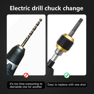 <span class=keywords><strong>Drill</strong></span> Driver elétrico de aço com 60mm Hex Handle Pop-up Quick Release Self-Locking Extensão Bar Quick Change Bit Hex <span class=keywords><strong>Shank</strong></span> <span class=keywords><strong>Rod</strong></span> - Product Image 6