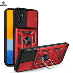 Per <span class=keywords><strong>Samsung</strong></span> M52/62/32 Anti-caduta custodia del telefono custodia posteriore posteriore per <span class=keywords><strong>Samsung</strong></span> M12/<span class=keywords><strong>02s</strong></span> staffa ad anello magnetico di colore nero - Product Image 3