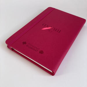 Cahier <span class=keywords><strong>Moleskine</strong></span> de planificateur de couverture en cuir élastique personnalisé bon marché pour étudiants - Product Image 3