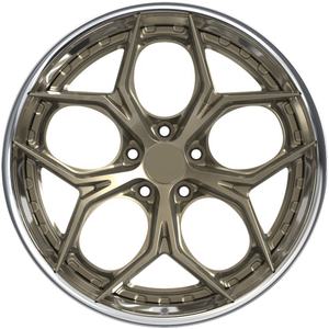 Rueda de aleación de aluminio de 2 piezas GVICHN para LAMBORGHINI BMW <span class=keywords><strong>CORVETTE</strong></span> PORSCHE 911 FERRARI 18 19 20 21 22Inch5X112 5x114,3 llanta forjada - Product Image 2