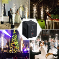 Machine à étincelles d'intérieur mini 350W, portée 3 mètres, télécommande, machines pyrotechniques pour mariages, fêtes, clubs, performances DJ