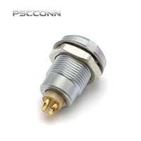 Connecteur auto-bloquant Push-Pull 4 broches série PSCCONN B 0B 1B 2B, ECG.304.CPLR, prise de panneau de signalisation de qualité industrielle 7A 1200V