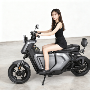 Nouveaux modèles de scooters électriques Niu <span class=keywords><strong>U2</strong></span> 1000W 60V, motos électriques avec boîte de rangement centrale, vélo électrique pas cher, directement de l'usine - Product Image 1
