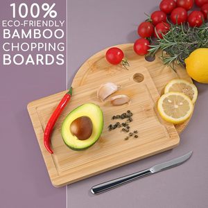 Planche à découper en bambou, non toxique, inodore, incolore, utilisée pour couper les <span class=keywords><strong>l</strong></span>égumes et les fruits - Product Image 5