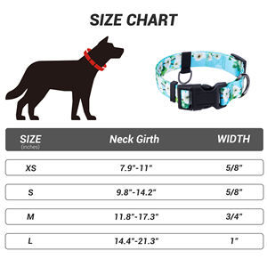 OEM-Design Maßgefertigtes Muster Bedrucktes Sublimations-Polyester Hundehalsband Nachhaltig mit Bandverzierungen Großhandel - Product Image 5