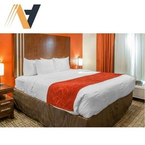 โครงการ Confort Inn ออกแบบตกแต่งภายในห้องนอนของโรงแรมพร้อมตู้ไม้พับได้ใช้งานในครัว - Product Image 3