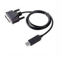 Cable Serial USB-A a DB25 Macho RS232 con Chipset FT232RL y Conductor de Cobre Trenzado para FANUC CNC