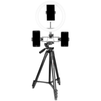 Trépied extensible en aluminium KINGJOY Vt-831 avec système de verrouillage à bascule, capacité de 3 kg, portable, léger, pour voyages, enregistrement vidéo, selfies, diffusion en direct