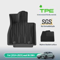 Tapis de sol et doublures de coffre en TPE écologiques sur mesure pour BYD Seal 06 DM-I 2024-2025 – Imperméables et durables