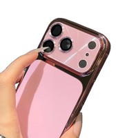 Coque de téléphone magnétique N52 en TPU+PC à chargement instantané, transformable en 18promax, avec protection d'objectif pour iPhone 17 16 15 14 13 Pro Max