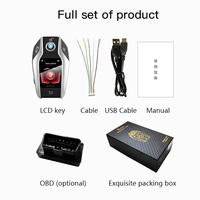 Clé intelligente LCD universelle modifiée pour Toyota Honda BMW Benz Audi, entrée confortable, clé de voiture tactile intelligente