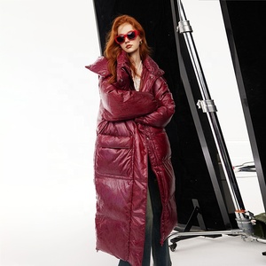 <span class=keywords><strong>Manteau</strong></span> d'Hiver en Duvet de Haute Qualité pour <span class=keywords><strong>Femme</strong></span> - Vente Directe Usine, Personnalisable (Logo OEM), Coupe Longue Ample Épaissie pour Temps Froid - Product Image 1