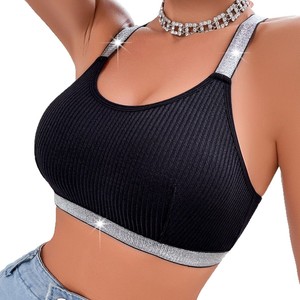 <span class=keywords><strong>Reggiseno</strong></span> Sexy da Donna Stile Europeo-Americano, Schiena Scoperta, Effetto Push-Up, Chiusura Laterale a Y, <span class=keywords><strong>Argento</strong></span> - Product Image 5