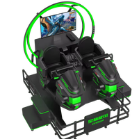 La réalité virtuelle de parc de divertissement de fabricant de machine de la station de jeu 5 VR monte l'espace d'étoile de la machine VR de la réalité virtuelle 9D