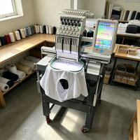 Machine à broder et à matelasser Bai à 6/9/12 aiguilles avec contrôle détaillé des points pour projets textiles décoratifs