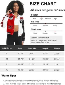 Blouson aviateur baseball universitaire Letterman avec logo personnalisé pour hommes, manches blanches, col montant, broderie design sport et entraînement hip hop - Product Image 6