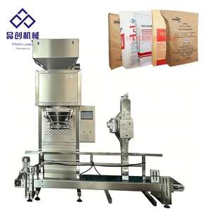 เครื่องบรรจุภัณฑ์กึ่งอัตโนมัติ 5กก. 25กก. 30กก. 50กก. สำหรับข้าว ถั่ว ข้าวสาลี ธัญพืช อาหารสัตว์ ถั่วลิสง เครื่องบรรจุผง - Product Image 1