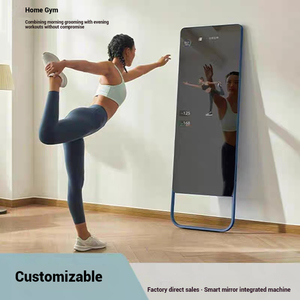 Espejo Inteligente Compacto con Marco en A para Fitness, Diseño Plegable que Ahorra <span class=keywords><strong>Espacio</strong></span>, Espejo <span class=keywords><strong>Digital</strong></span> de Entrenamiento para Habitación Individual - Product Image 3
