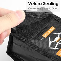 Tas baterai Lipo tahan api Drone, tas pelindung Lipo tahan panas, Tas Aman baterai Lipo tahan ledakan untuk FPV Dji Mini 3 Pro