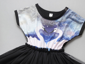 Nouveaux produits, robe de danse western noire fantaisie pour bébés, costumes pour filles - Product Image 3